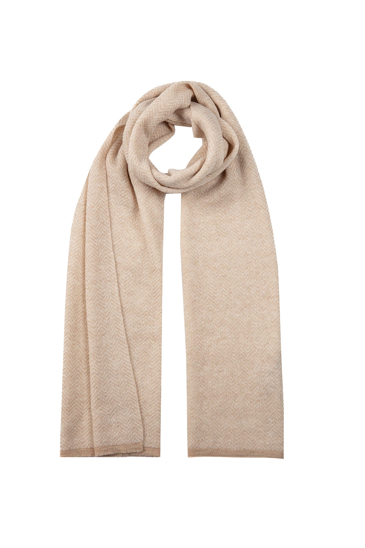 LYDIA SCARF ECRU-BEIGE