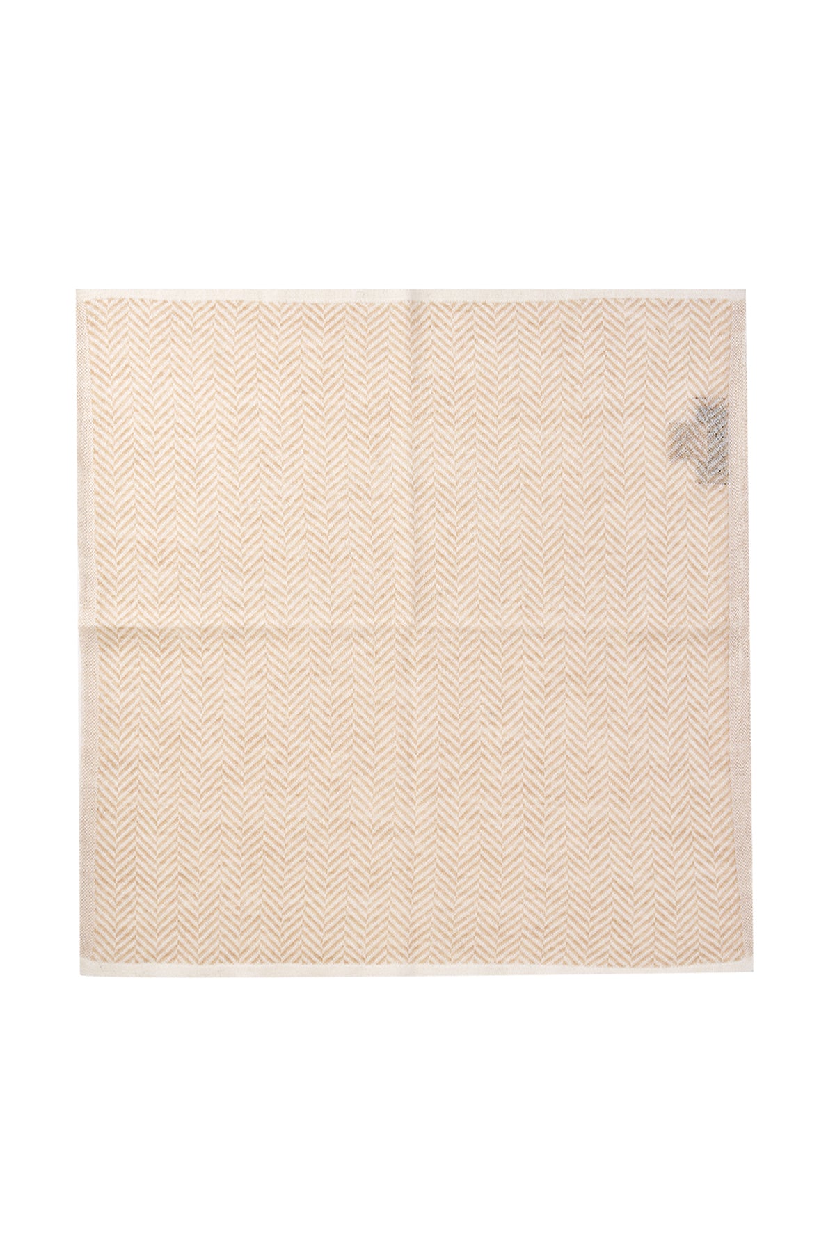 LYCIA SQUARE FOULARD ECRU BEIGE